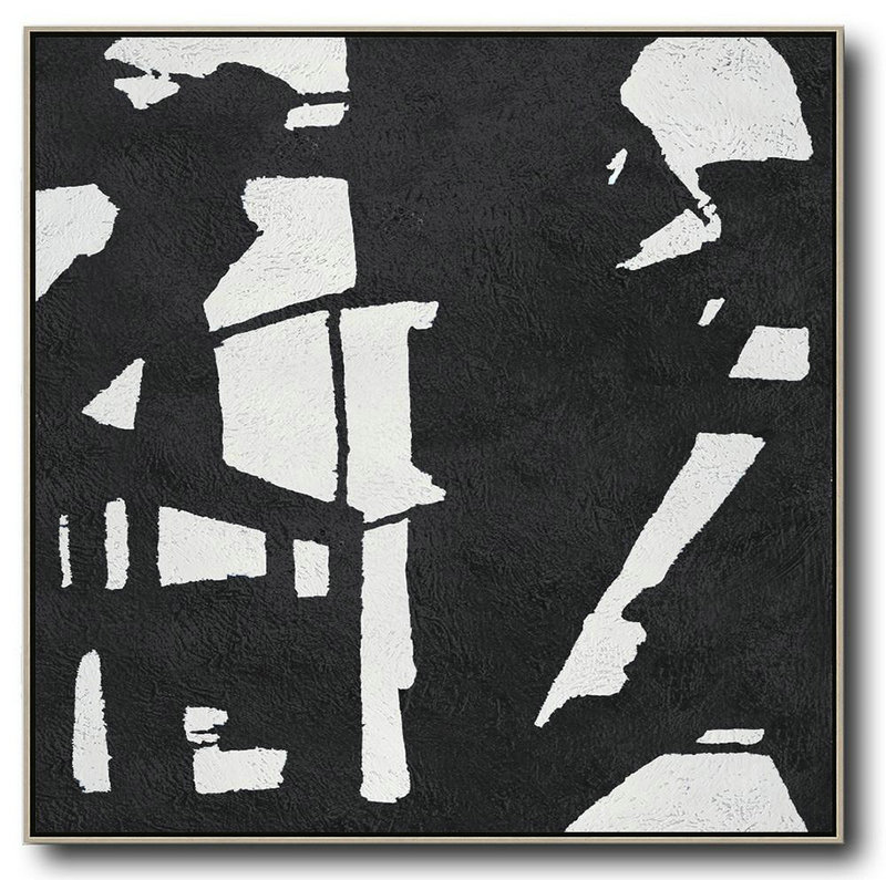 Large Abstract Painting,Oversized Minimal Painting On Canvas - Hand Paint Large Clean Modern Art